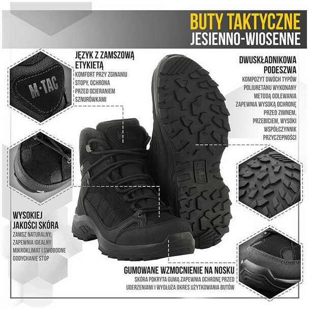 M-Tac Tactical Demi-season Boots Taktiniai demisezoniniai batai