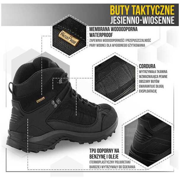 M-Tac Tactical Demi-season Boots Taktiniai demisezoniniai batai