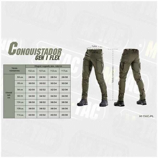 Kepurė M-Tac Tactical Pants Conquistador Gen I Flex Taktinės kelnės