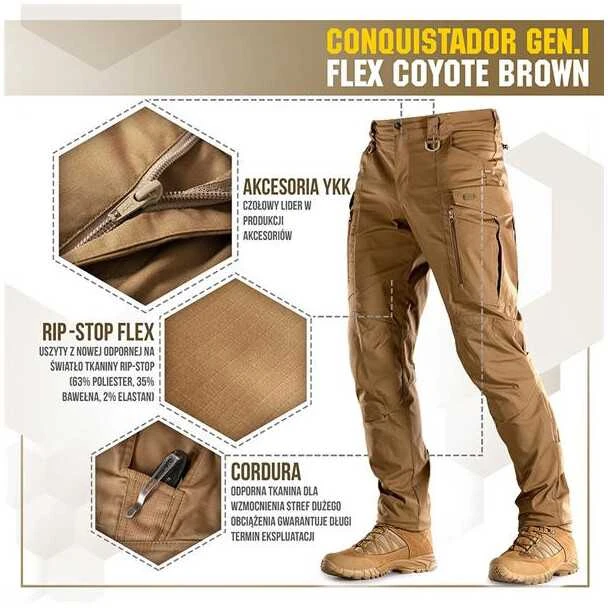Kepurė M-Tac Tactical Pants Conquistador Gen I Flex Taktinės kelnės