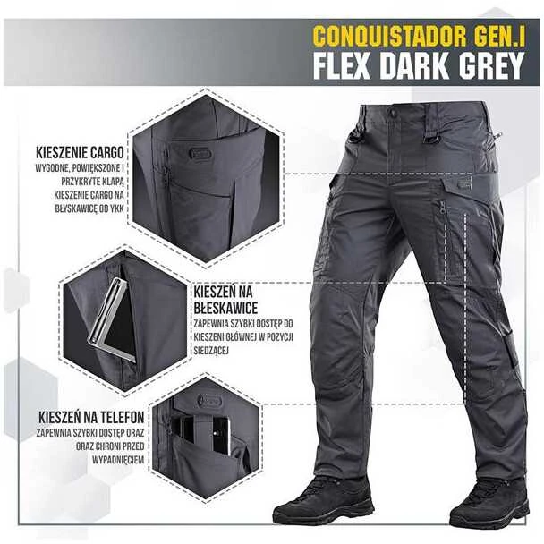 Kepurė M-Tac Tactical Pants Conquistador Gen I Flex Taktinės kelnės