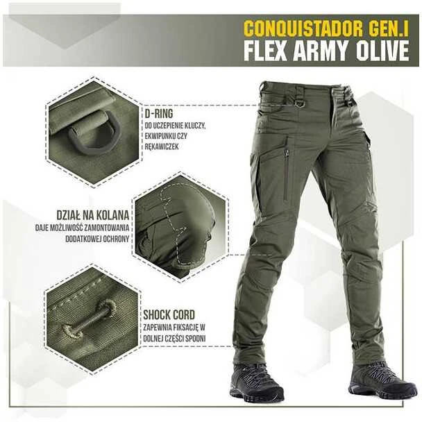 Kepurė M-Tac Tactical Pants Conquistador Gen I Flex Taktinės kelnės
