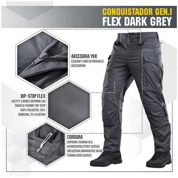 Kepurė M-Tac Tactical Pants Conquistador Gen I Flex Taktinės kelnės
