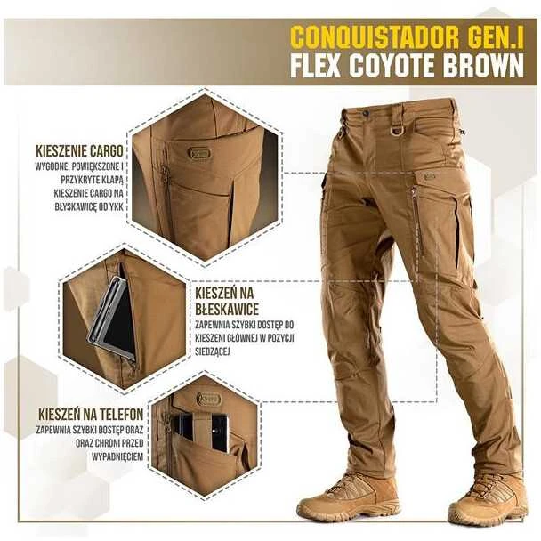 Kepurė M-Tac Tactical Pants Conquistador Gen I Flex Taktinės kelnės