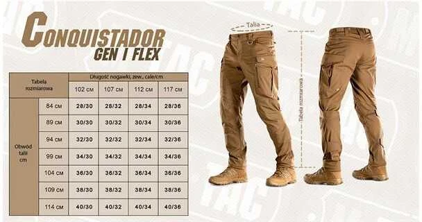 Kepurė M-Tac Tactical Pants Conquistador Gen I Flex Taktinės kelnės