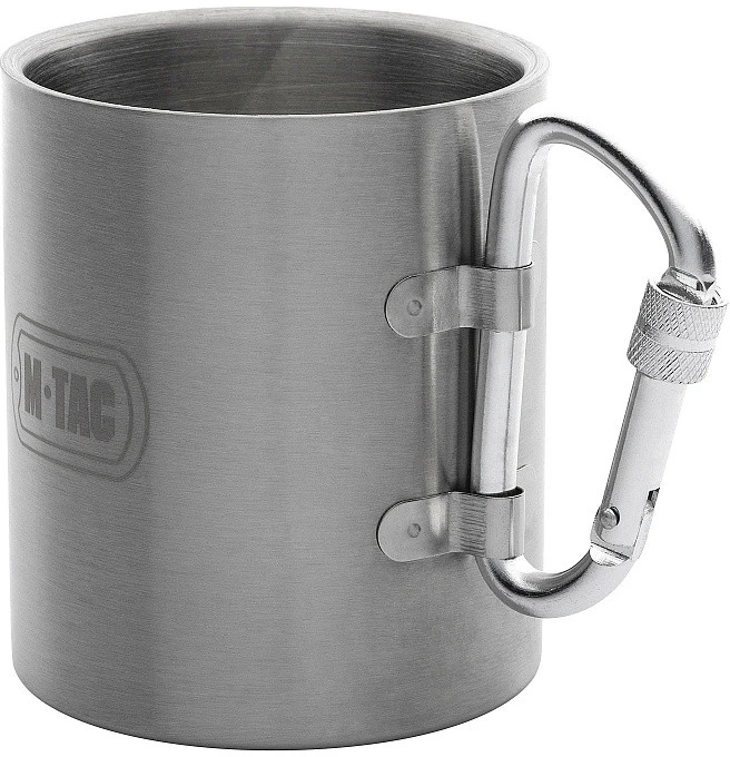 M-Tac Thermo Mug with Carabiner Termo puodelis