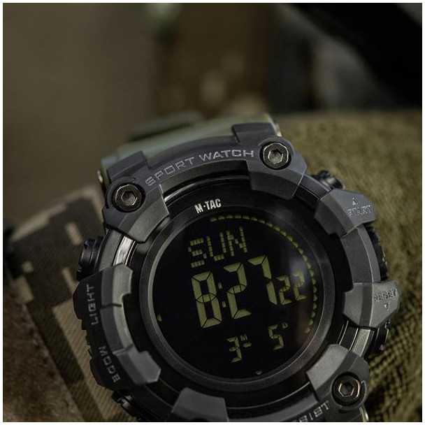 M-Tac Watch Tactical 2037 Laikrodis, taktinis, lauko pratybų