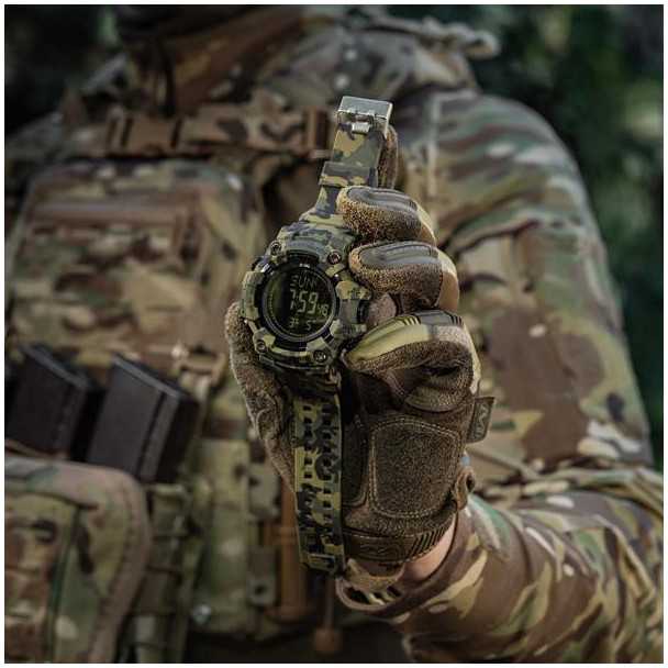 M-Tac Watch Tactical 2037 Laikrodis, taktinis, lauko pratybų