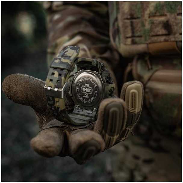 M-Tac Watch Tactical 2037 Laikrodis, taktinis, lauko pratybų