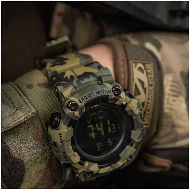 M-Tac Watch Tactical 2037 Laikrodis, taktinis, lauko pratybų