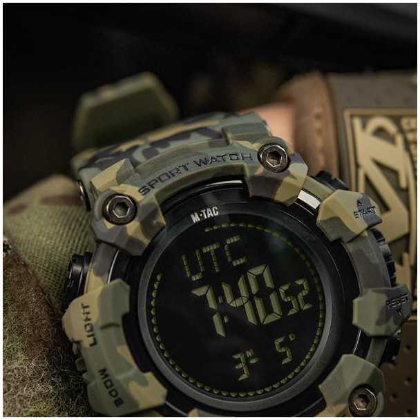 M-Tac Watch Tactical 2037 Laikrodis, taktinis, lauko pratybų