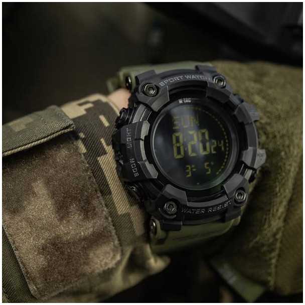 M-Tac Watch Tactical 2037 Laikrodis, taktinis, lauko pratybų
