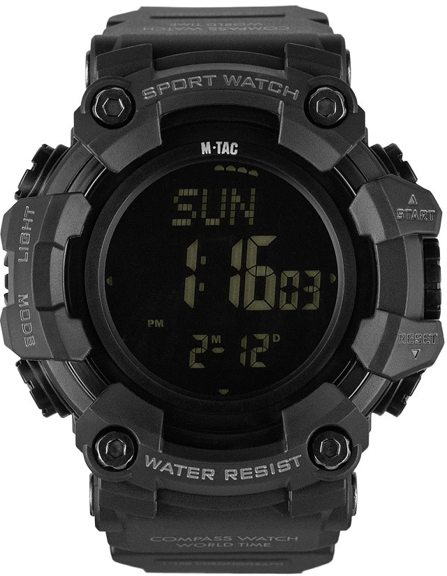 M-Tac Watch Tactical 2037 Laikrodis, taktinis, lauko pratybų