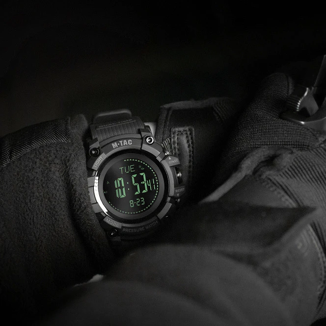 M-Tac Watch Tactical Adventure Taktinis - turistinis laikrodis