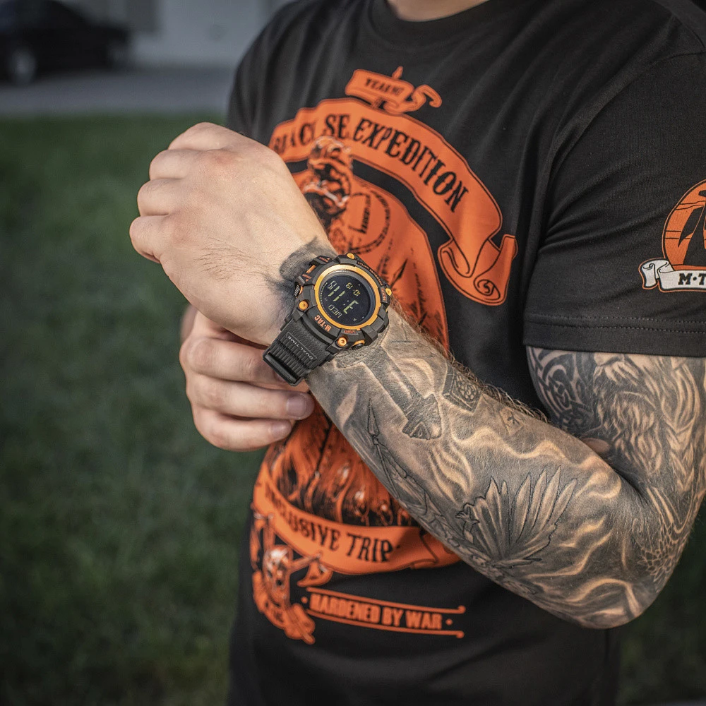 M-Tac Watch Tactical Adventure Taktinis - turistinis laikrodis