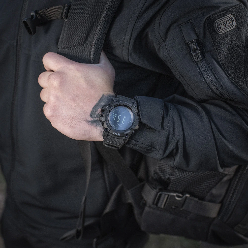 M-Tac Watch Tactical Adventure Taktinis - turistinis laikrodis