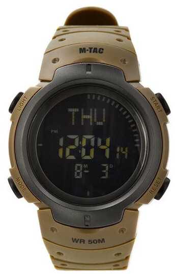 M-Tac Watch Tactical Compass Taktinis laikrodis su kompasu