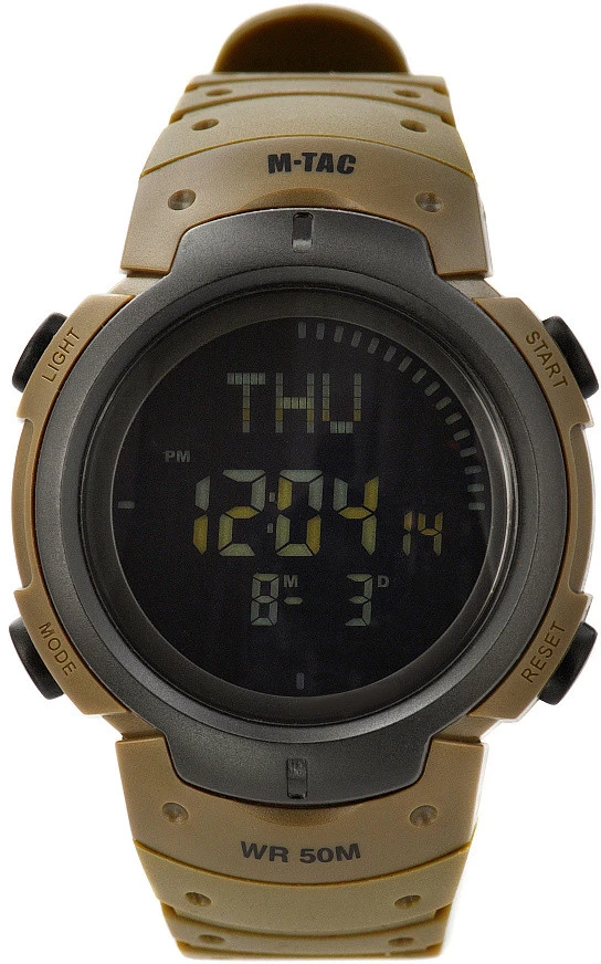 M-Tac Watch Tactical Compass Taktinis laikrodis su kompasu