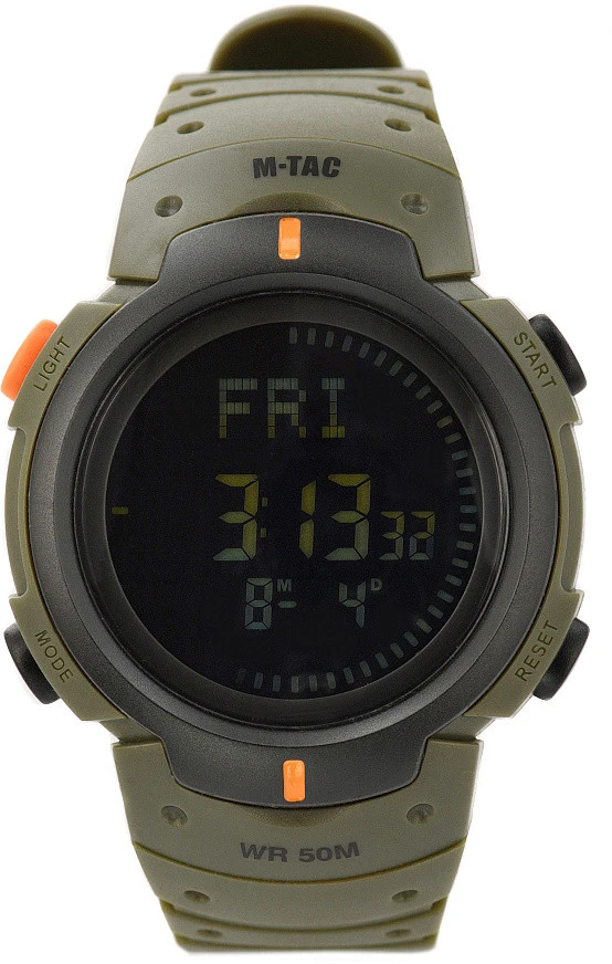 M-Tac Watch Tactical Compass Taktinis laikrodis su kompasu
