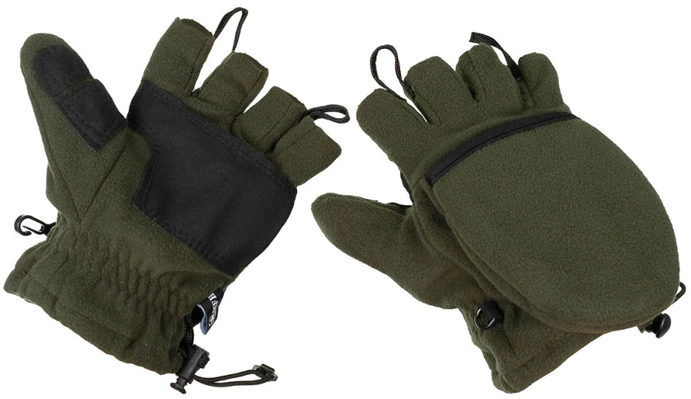 MFH Fleece Gloves with Pull Loops Flisinės pirštinės