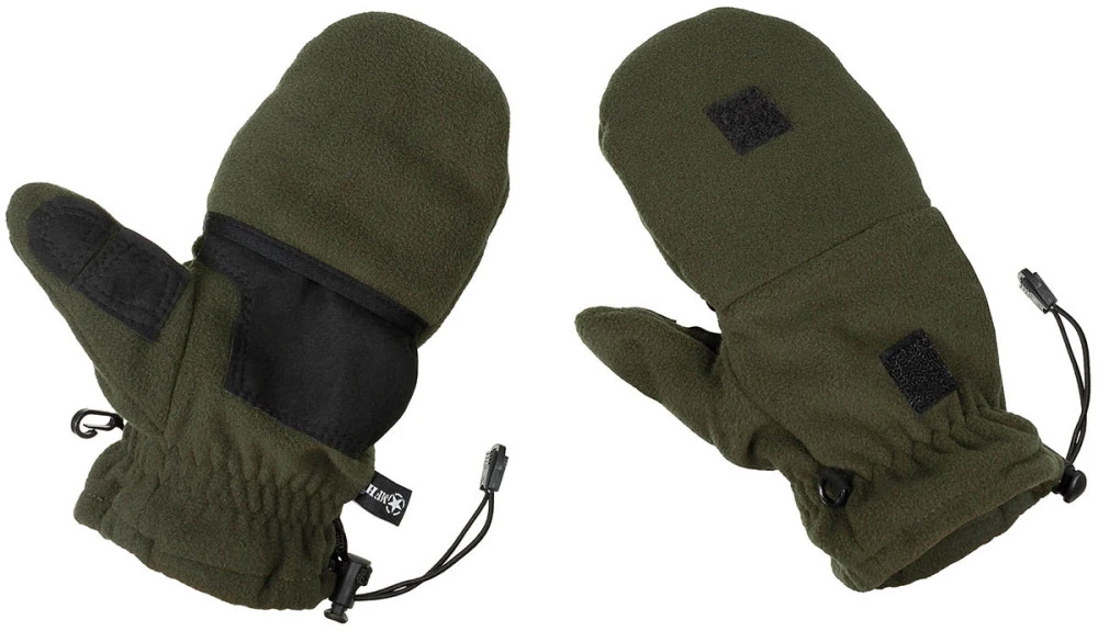 MFH Fleece Gloves with Pull Loops Flisinės pirštinės
