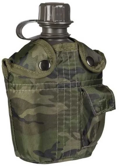 Mil-Tec Canteen with Cover Gertuvė su dėklu, 1L
