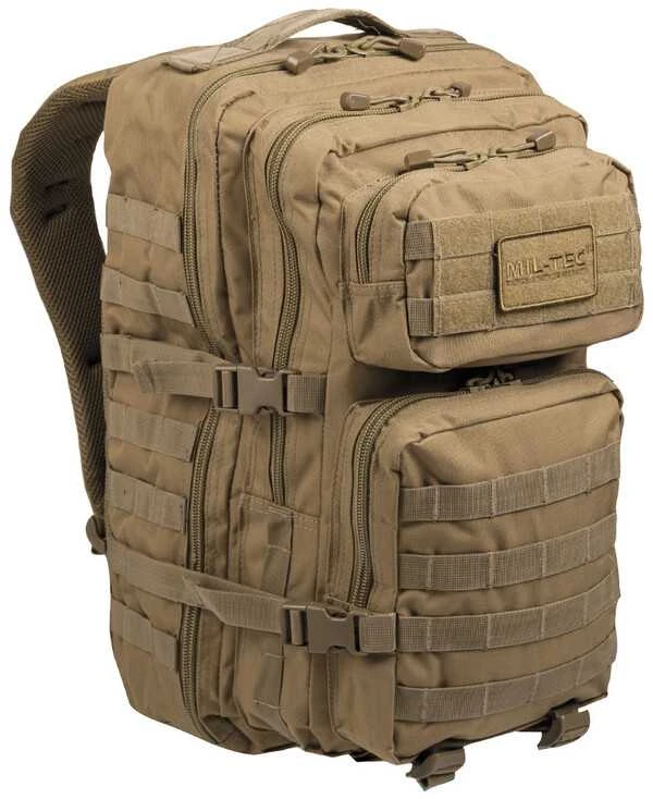 Kuprinė Mil-tec Assault LG, smelio spalvos, 36L