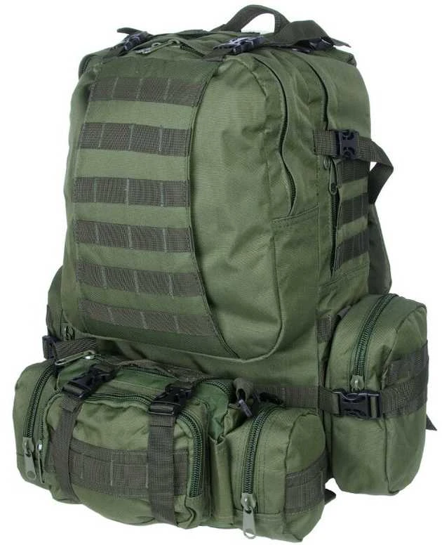 Kuprinė Mil-tec Defence Pack Assembly žalia
