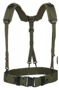 Mil-Tec OD US LC2 Suspenders Olive Petnešos