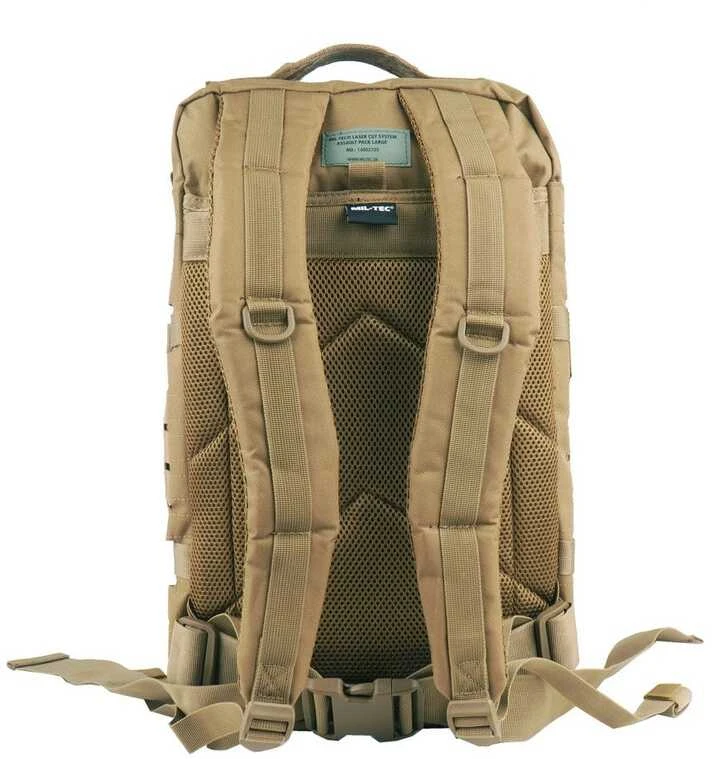 Kuprinė MIL-TEC Assault, lazerinis-Cut, 36l - šviesiai ruda