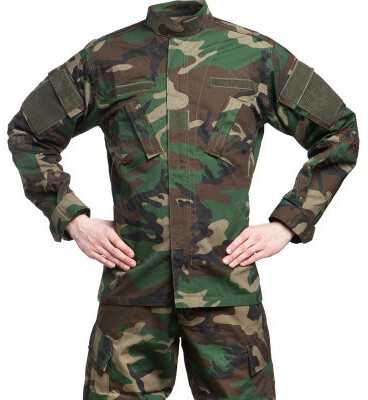 Mil-Tec US W/L R/S ACU Field Jacket Woodland marginimo lauko uniformos švarkas