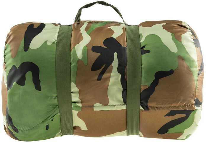 Mil-Tec Woodlan ′Pilot′ Sleeping Bag Woodland marginimo miegmaišis