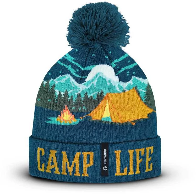 Pentagon Sanctuary "CAMP" Knit Beanie Šilta, žieminė, laisvalaikio, megzta kepurė