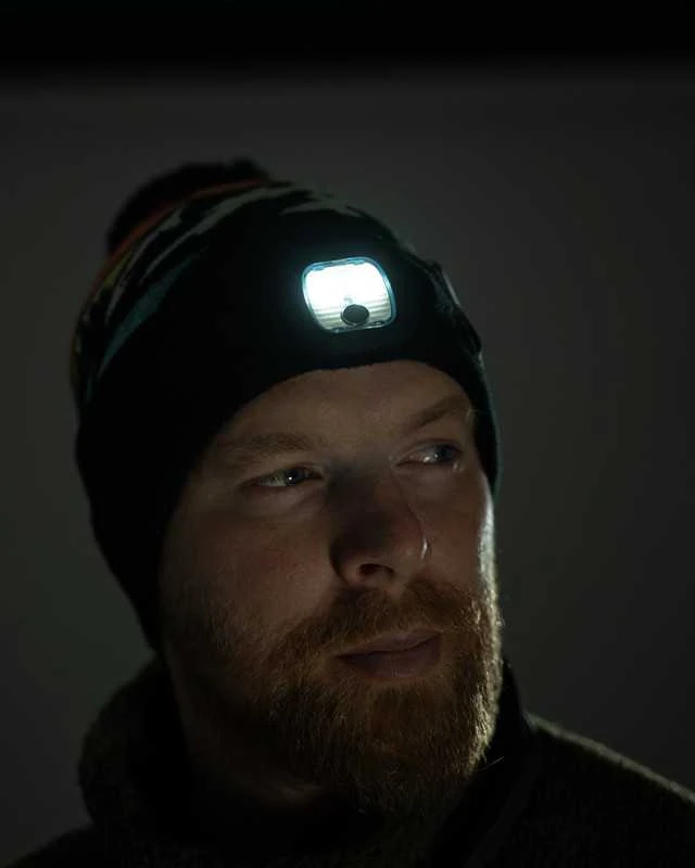 Pentagon Sanctuary Knit Beanie w/Flashlight Žieminė kepurė su LED žibintu
