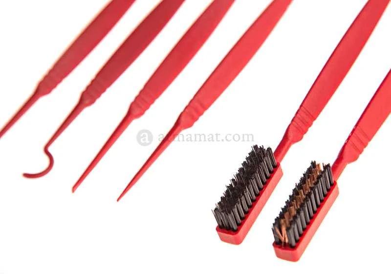 Real Avid Accu-Grip Picks &amp; Brushes Ginklo valymo šepetėliai ir krapštukai