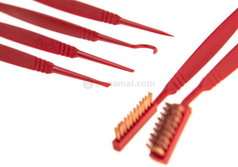 Real Avid Accu-Grip Picks &amp; Brushes Ginklo valymo šepetėliai ir krapštukai
