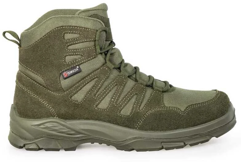 Sibeza Tactic Boots SVG Olive Taktiniai batai vidutiniu aulu