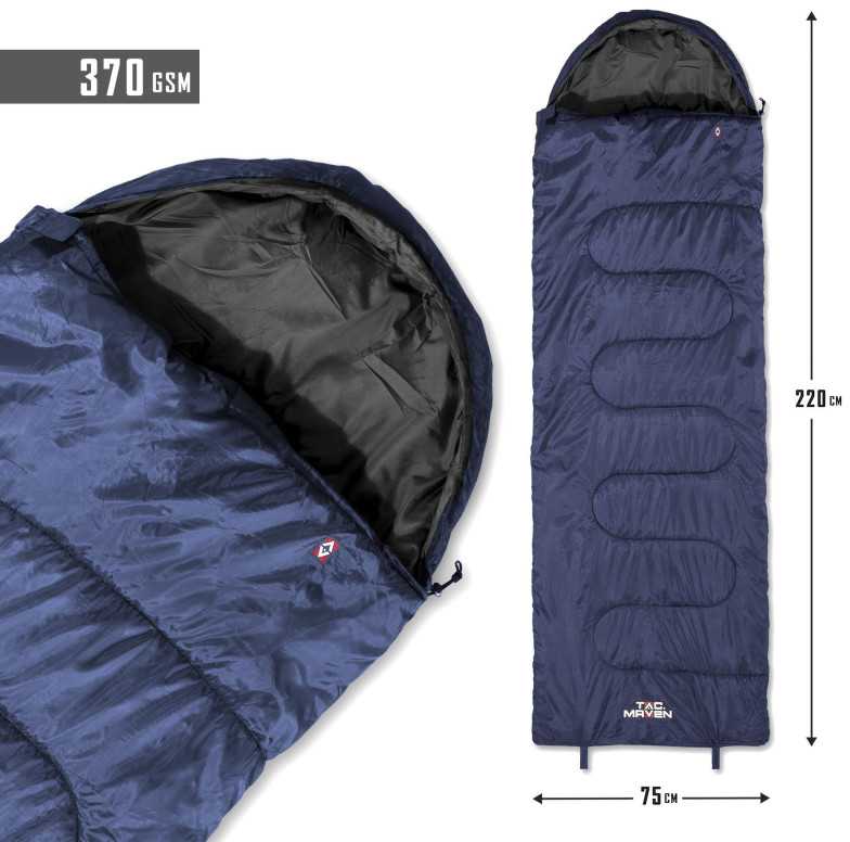 Tac Maven Major Sleeping Bag 370 g/m² miegmaišis vėsiems orams