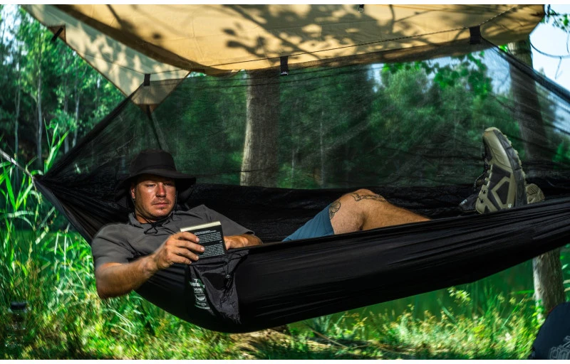 Tac Maven MyNest Hammock with Net Vienvietis hamakas su tinkleliu nuo uodų