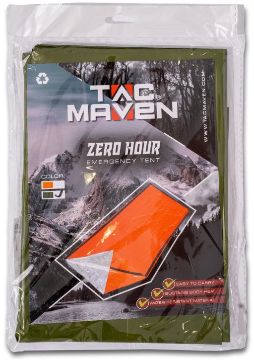 Tac Maven Zero Hour Emergency Sleeping Bag Miegmaišis avarinėms situacijoms