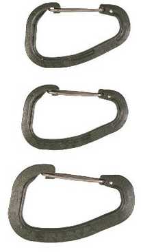 Wildo Priedas Carabiner Set 3-pack Karabinų rinkinys