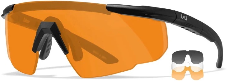 Wiley X Saber Advanced with THREE-LENS System Apsauginiai akiniai su keičiamu lęšiu