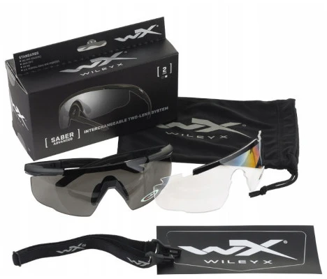 Wiley X Saber Advanced with TWO-LENS System Apsauginiai akiniai su keičiamu lęšiu