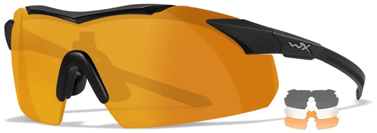 Wiley X VAPO THREE-LENS SYSTEM Tactical Glasses Taktiniai, apsauginiai akiniai su trim lęšiais