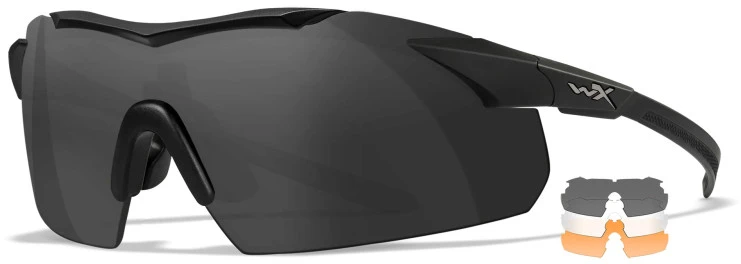 Wiley X VAPO THREE-LENS SYSTEM Tactical Glasses Taktiniai, apsauginiai akiniai su trim lęšiais
