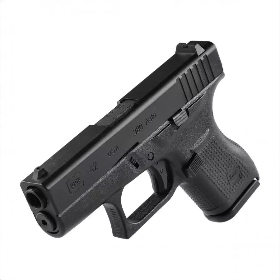 Airsoft pistoletas ASG Glock 42 6 mm žalias gas