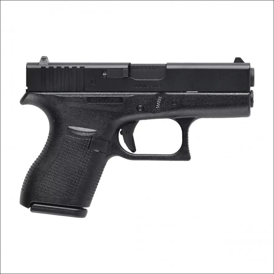 Airsoft pistoletas ASG Glock 42 6 mm žalias gas