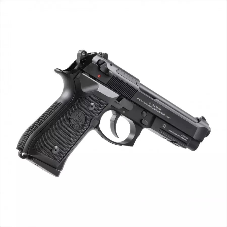 Airsoft pistoletas Beretta M9 6 mm žalias gas