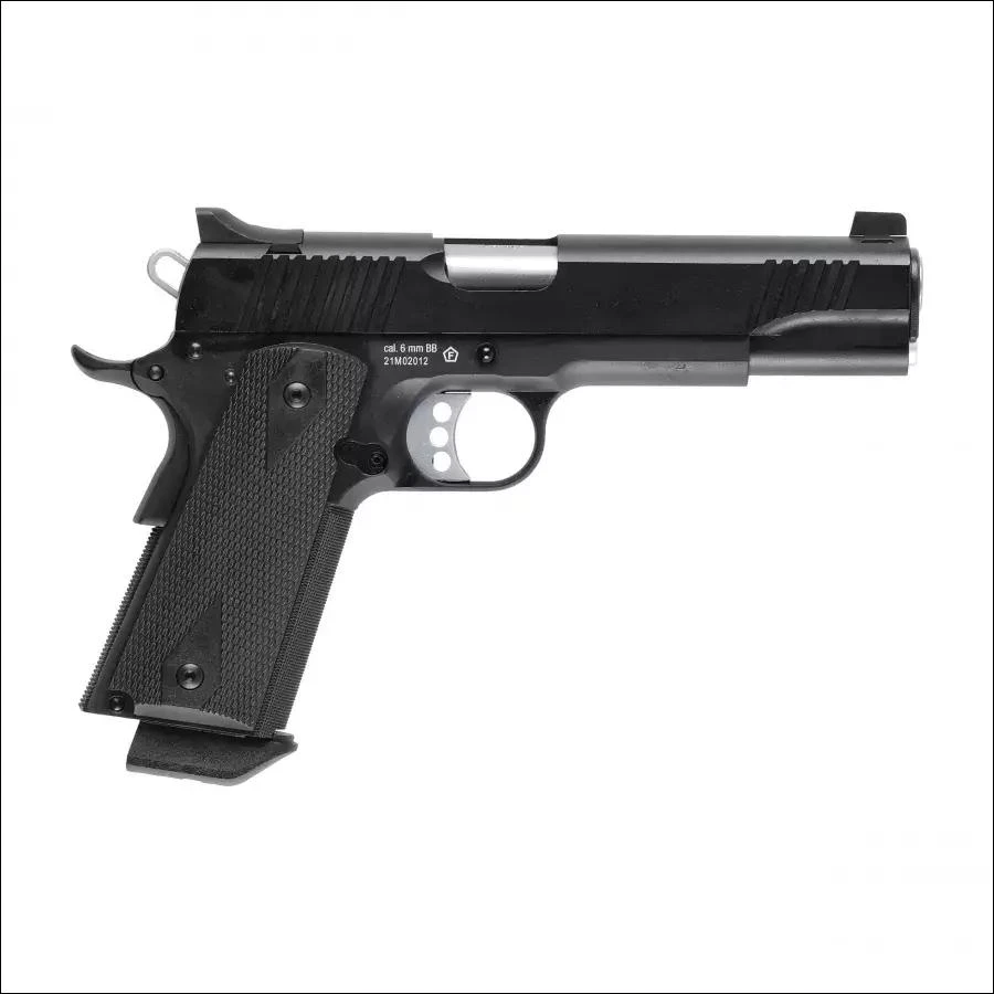 Airsoft pistoletas Elite Force 1911 Tac Two 6 mm žalias gas