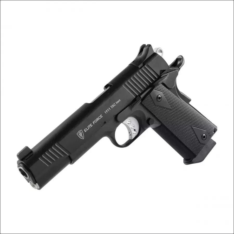 Airsoft pistoletas Elite Force 1911 Tac Two 6 mm žalias gas